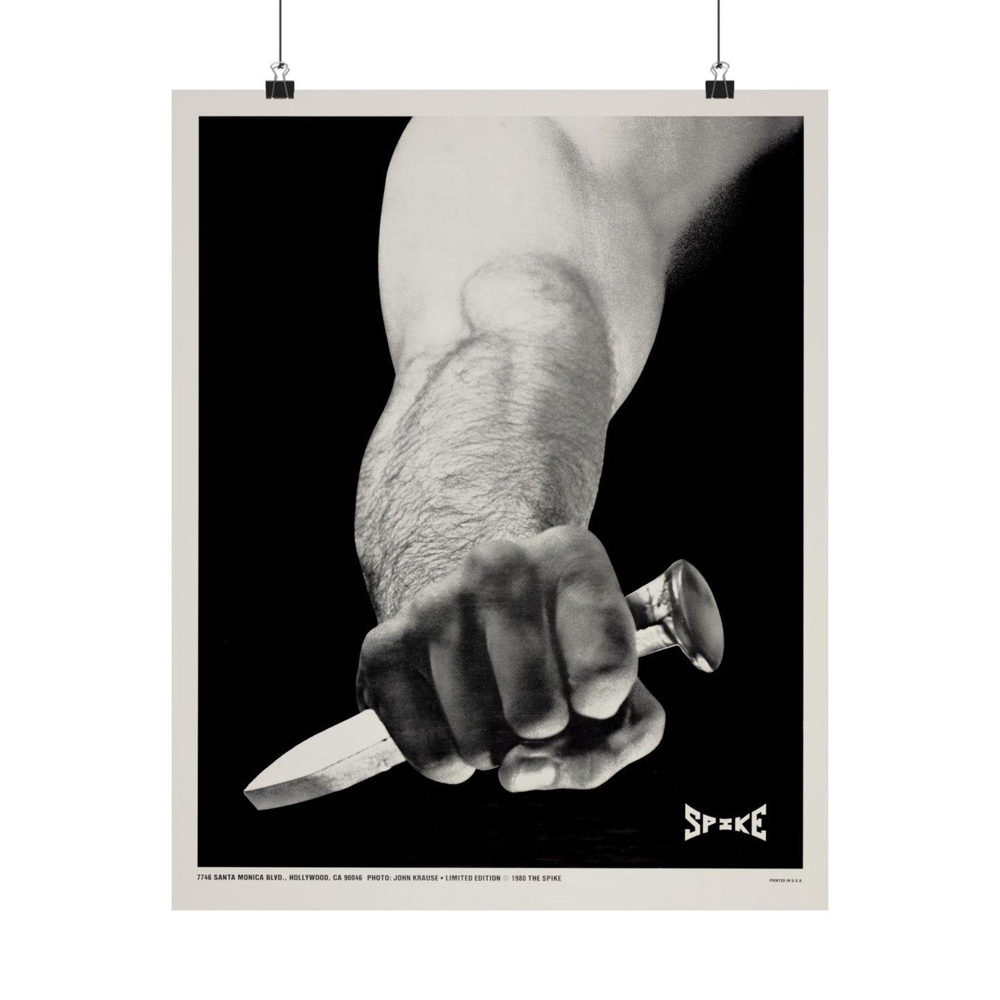 The Spike Poster(West Hollywood Leather Bar/1978-2009)