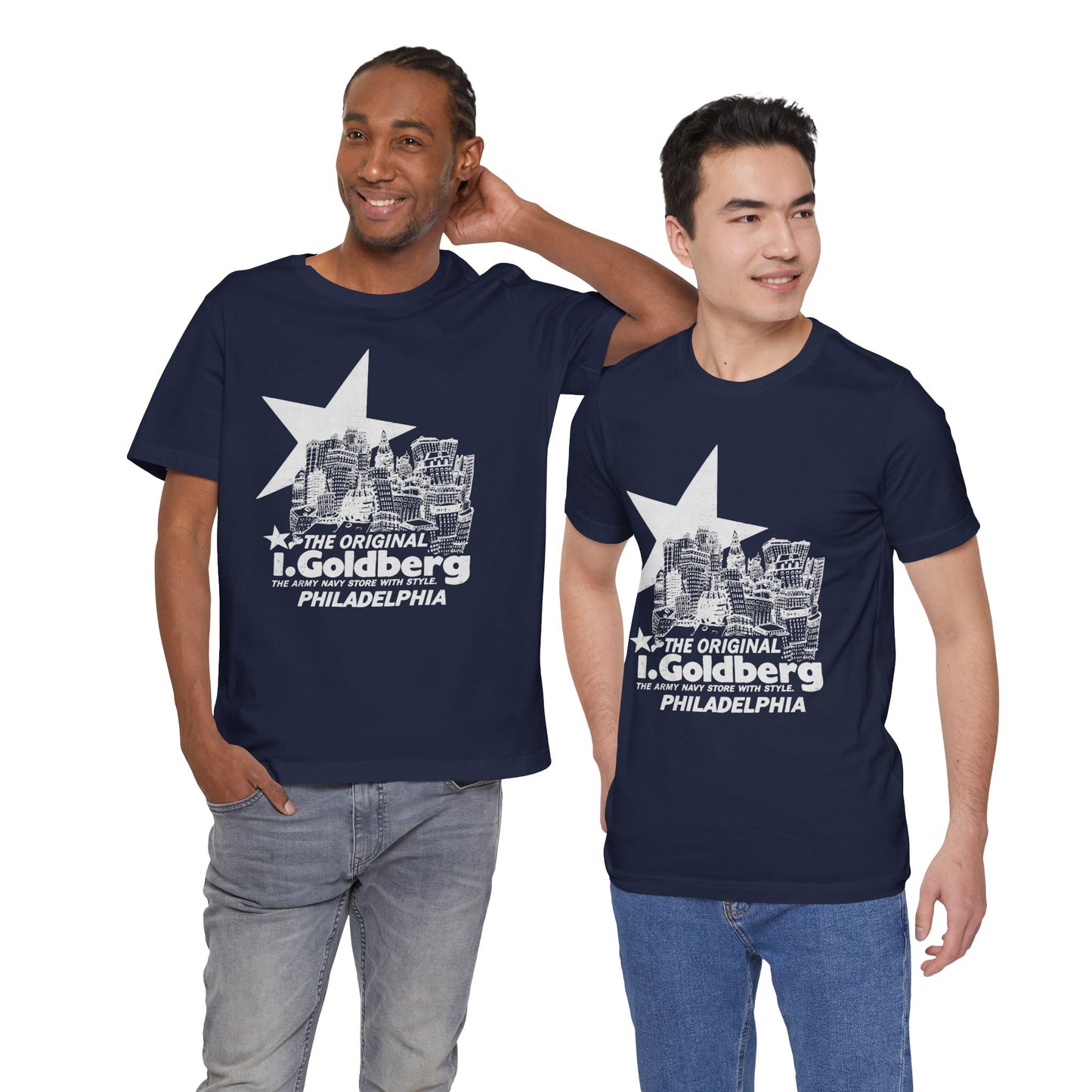 I. Goldberg (Replica 70's Promo Tee/Philadelphia Army & Navy Surplus Store/1919-2019)