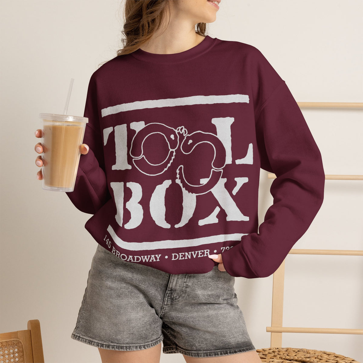 Tool Box Sweatshirt (Denver Gay Leather Bar/70's to 90's)