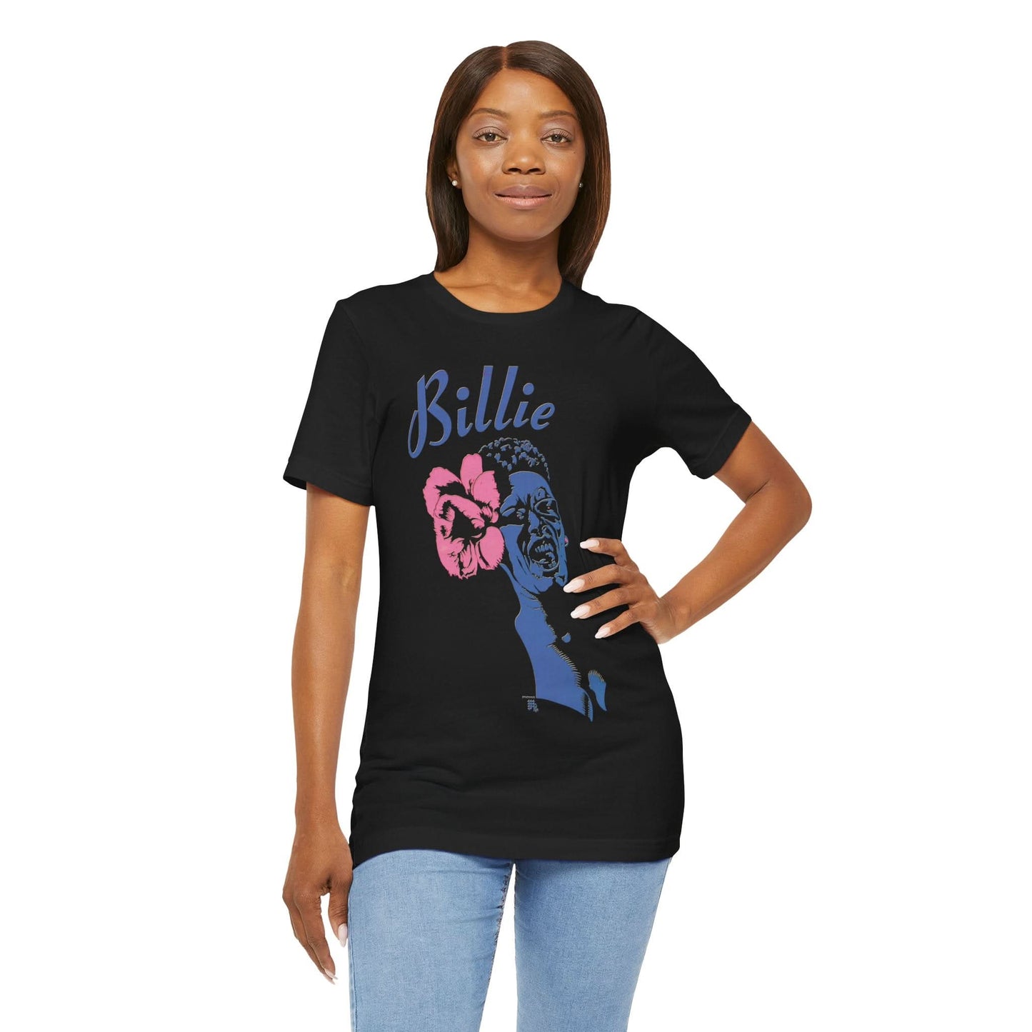 Billie Holiday (Replica 1968 Personality Posters Image/Billie Holiday Shirt)