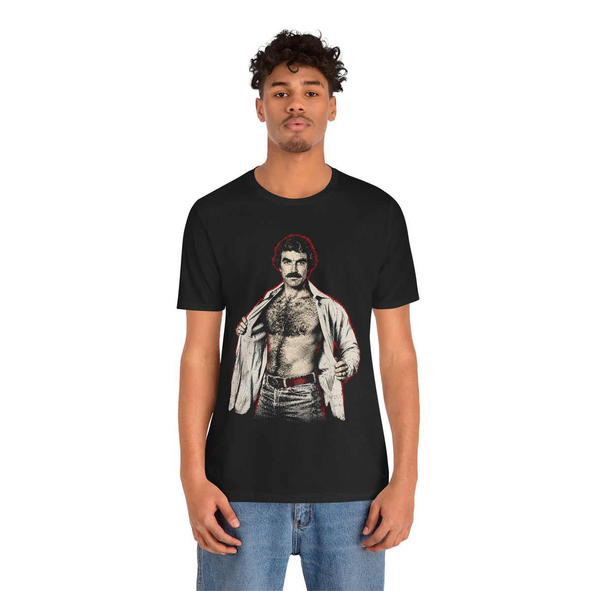 Magnum, P.I. (Tom Selleck Shirtless Graphic)