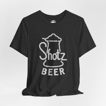 Shotz Beer (Logo with Vintage Print Effect/Laverne & Shirley)