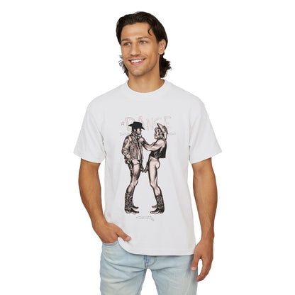 Longhorns - Dance Jim French Cowboys (Special Edition Boxy Heavy Tee/260 GSM/100% Combed Cotton)