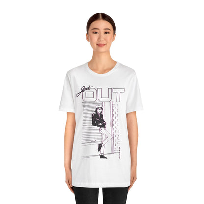 Just Out (Portland Gay and Lesbian Newspaper/1983-2013/Replica mid-80's Promo Shirt)