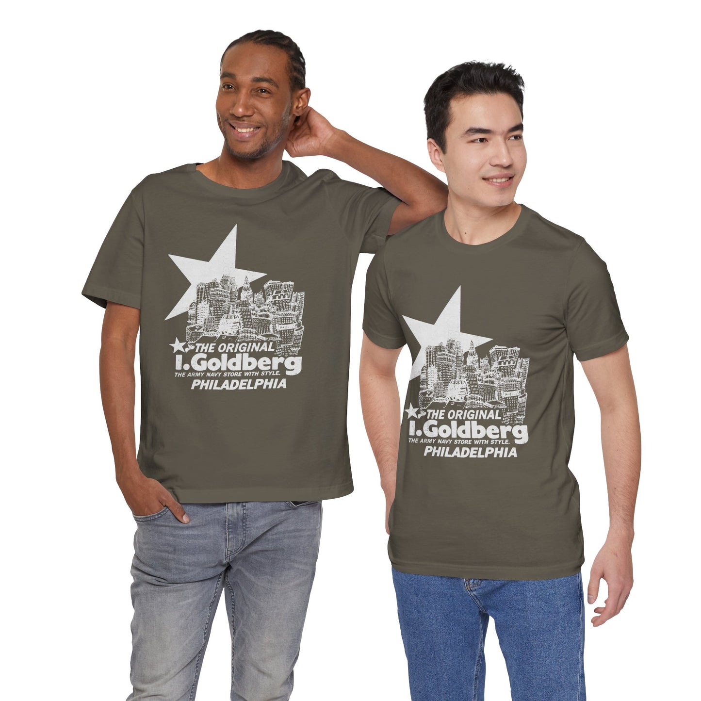 I. Goldberg (Replica 70's Promo Tee/Philadelphia Army & Navy Surplus Store/1919-2019)