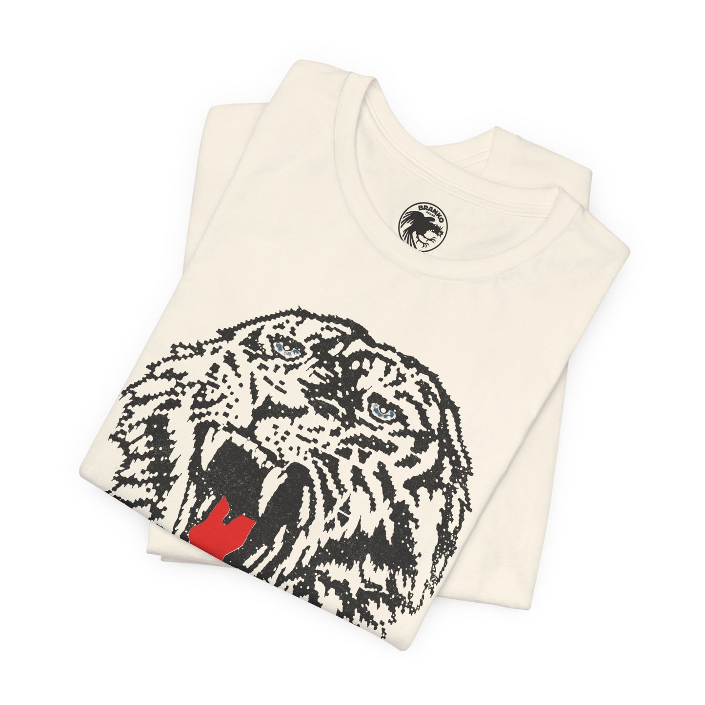 Siegfried & Roy  (Merch Label Tiger with Vintage Print Effect)