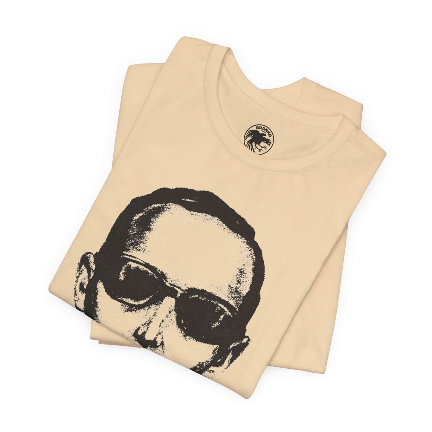 D.B. Cooper Sketch (Oversized Graphic of Composite A with Vintage Print Effect)