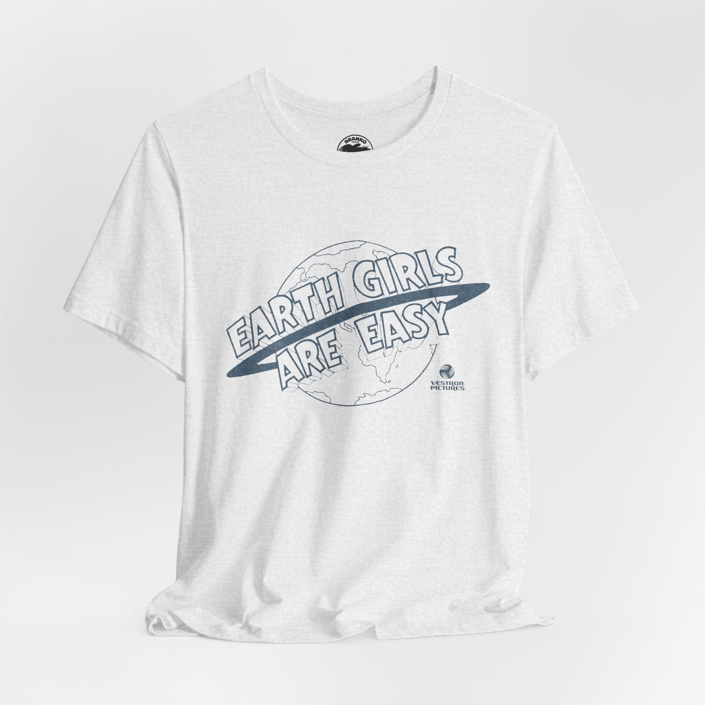 Earth Girls Are Easy (Replica Promo Shirt with Vintage Print Effect)