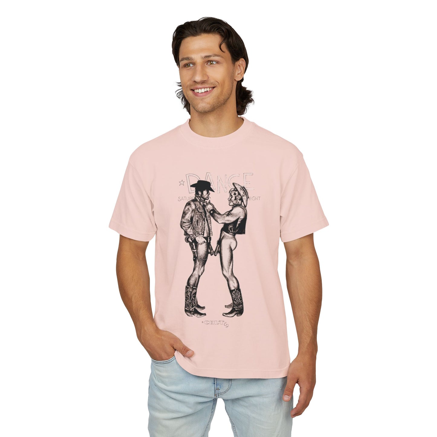 Longhorns - Dance Jim French Cowboys (Special Edition Boxy Heavy Tee/260 GSM/100% Combed Cotton)