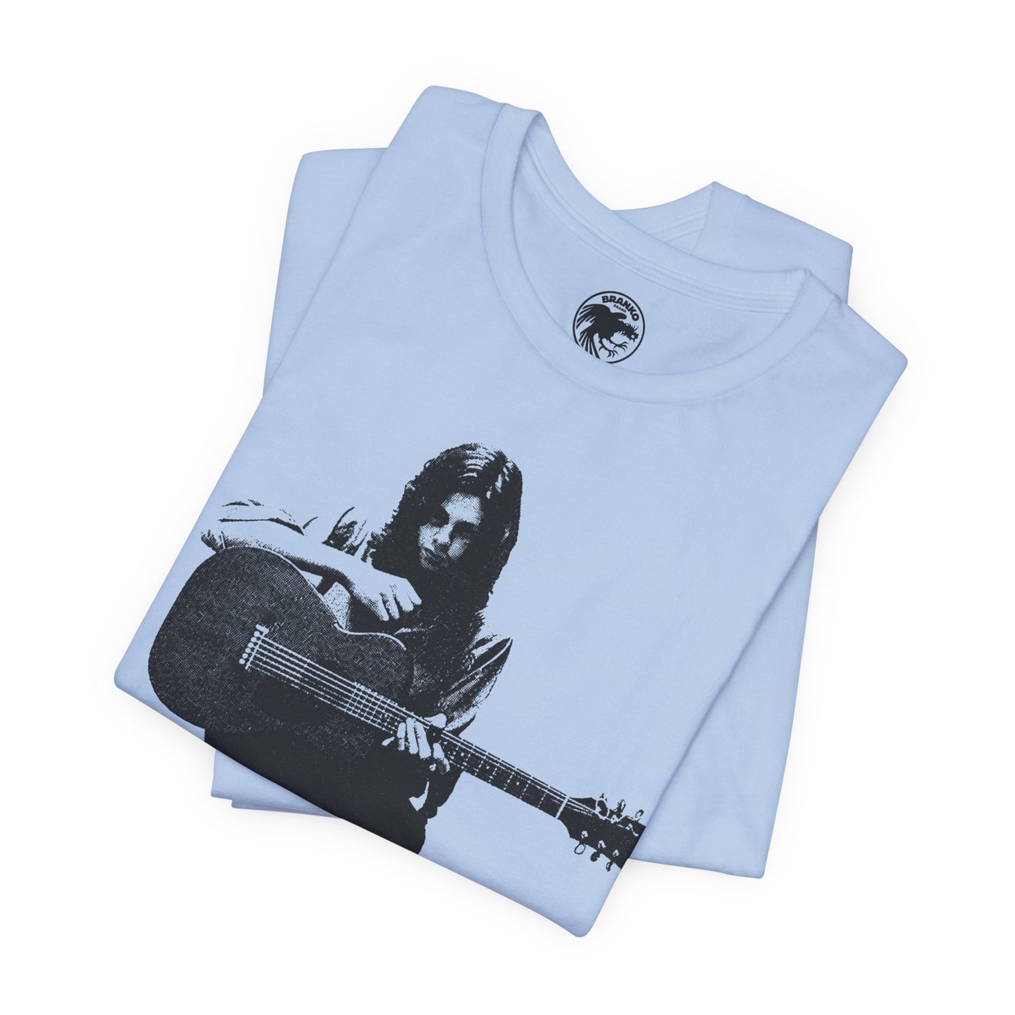 Nick Drake (Oversized Bryter Later Image with Vintage Grunge Effect)