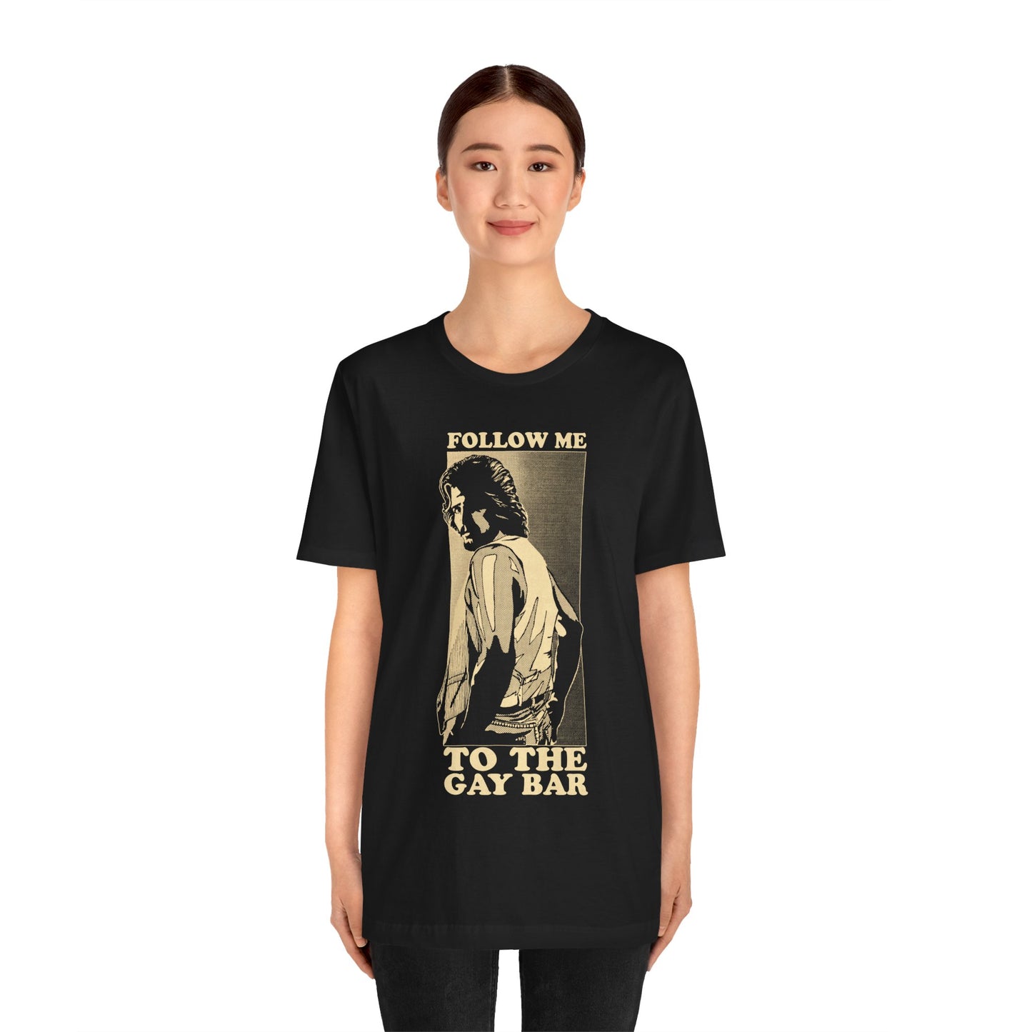 Follow Me to the Gay Bar (Custom Vintage Style Print)
