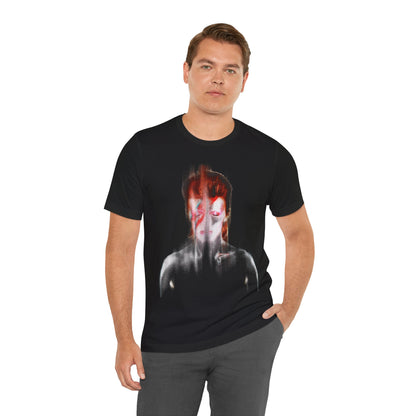David Bowie (Aladdin Sane Imaage with Dust Effect/Ziggy stardust shirt/David Bowie Shirt)