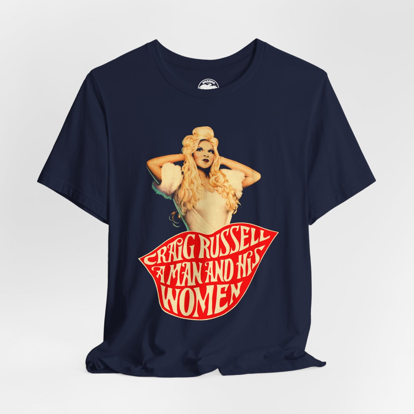 Craig Russell (Replica A Man and His Women Souvenir Shirt/Vintage Drag Queen)