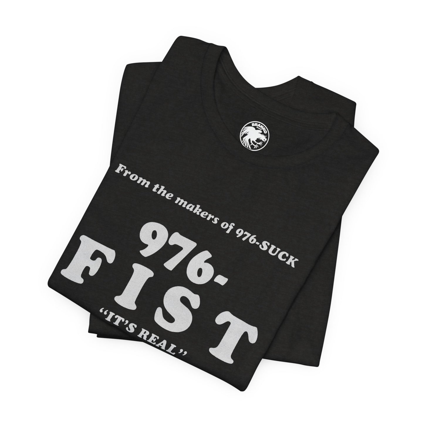 976-FIST (Replica Gay Phone Sex Line Promo Shirt/80's)