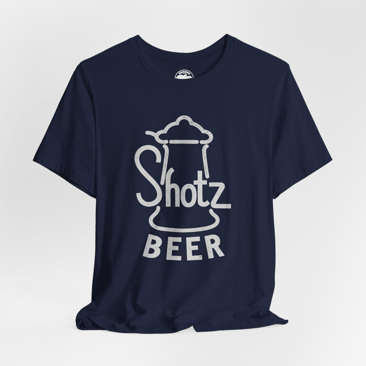 Shotz Beer (Logo with Vintage Print Effect/Laverne & Shirley)
