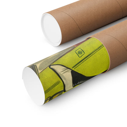 His Brother Love (60's Gay Pulp Novel Art Poster/Illustration by Gene Bilbrew)