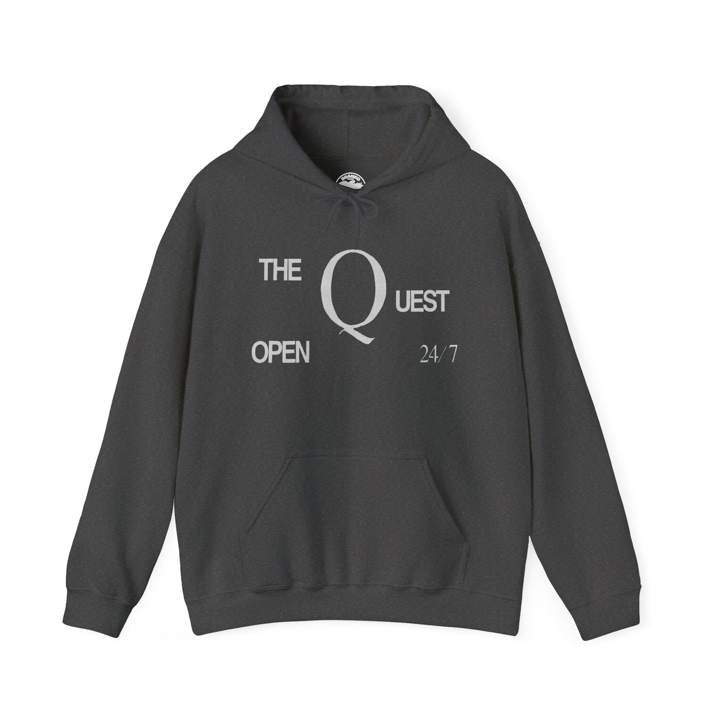 The Quest Club Hoodie (Birmingham Alabama Gay Club/1977-2022/Exterior Sign with Vintage Print Effect)