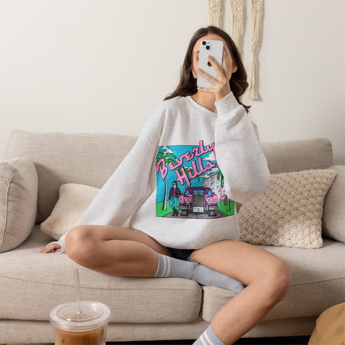Beverly Hills Sweatshirt (Replica 80's Souvenir Sweatshirt)