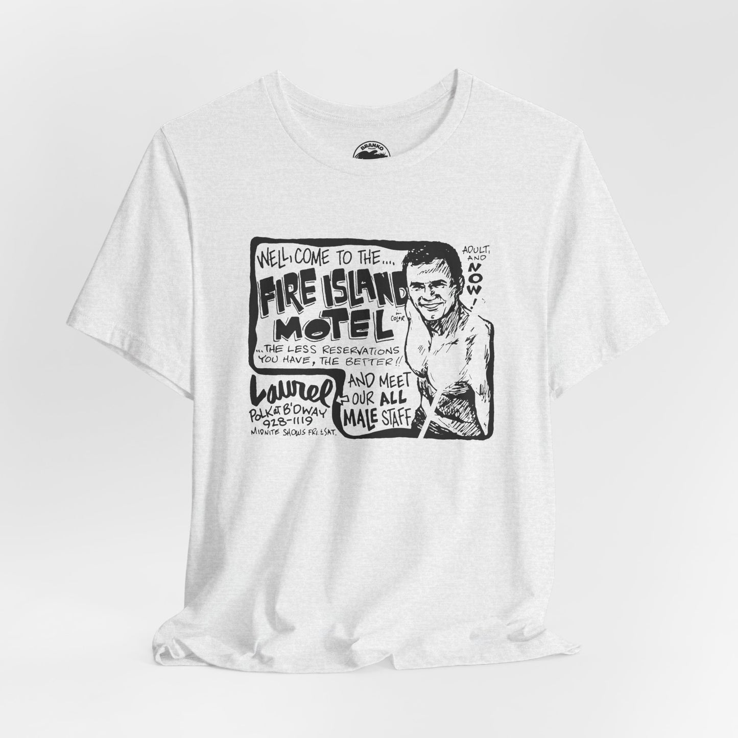 Fire Island Motel/Laurel Gay Theater (70's Gay Porno Ad for Laurel Gay Theater in San Francisco)