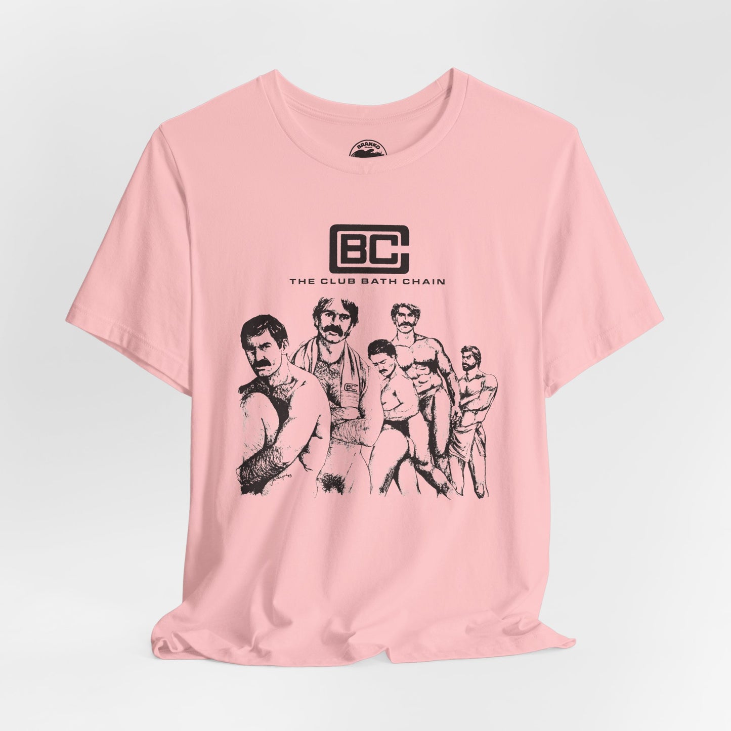 The Club Bath Chain (Replica 70's Souvenir T-Shirt/Gay Bathhouse Chain)