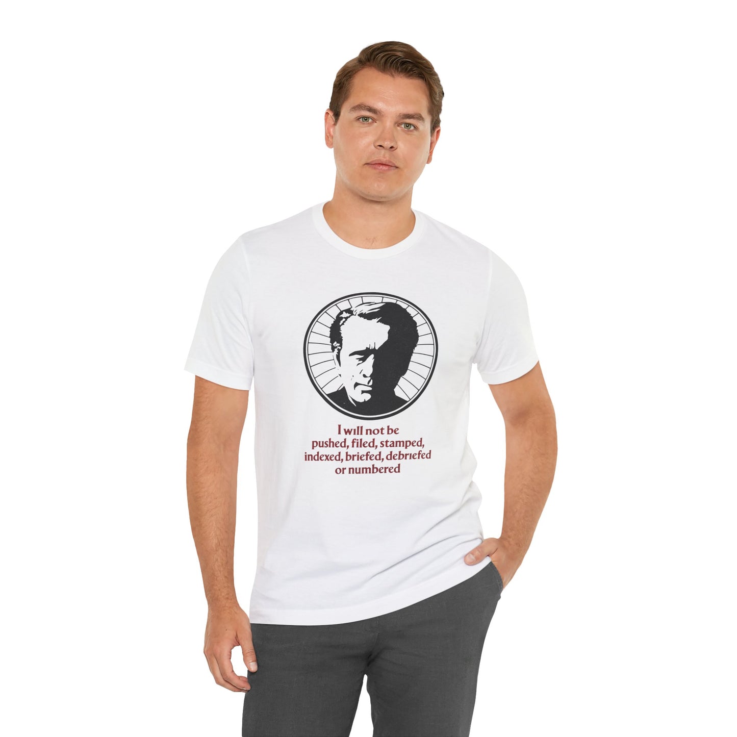 The Prisoner (Replica Promo Shirt/Patrick McGoohan)