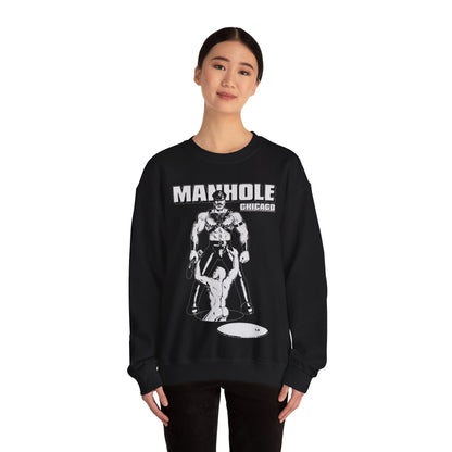 Manhole Chicago Sweatshirt (Chicago Leather Bar 70's and 80's)