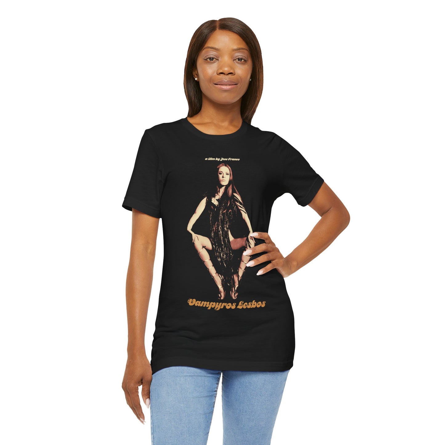 Vampyros Lesbos (Graphic with Vintage Print Effect/Soledad Miranda/Jesus Franco)
