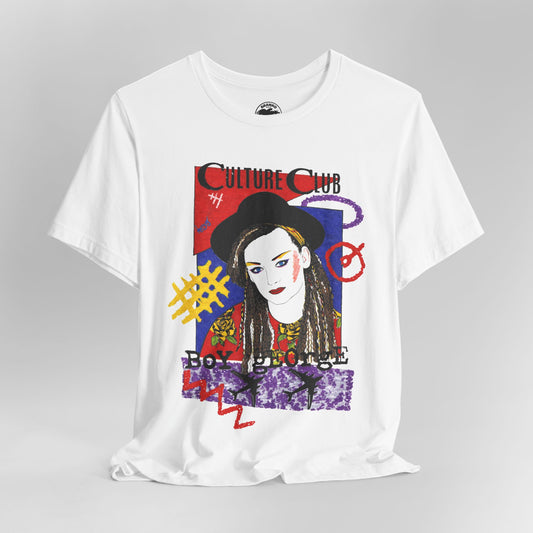 Culture Club (Replica Early 80's Promo Shirt/Boy George Shirt)