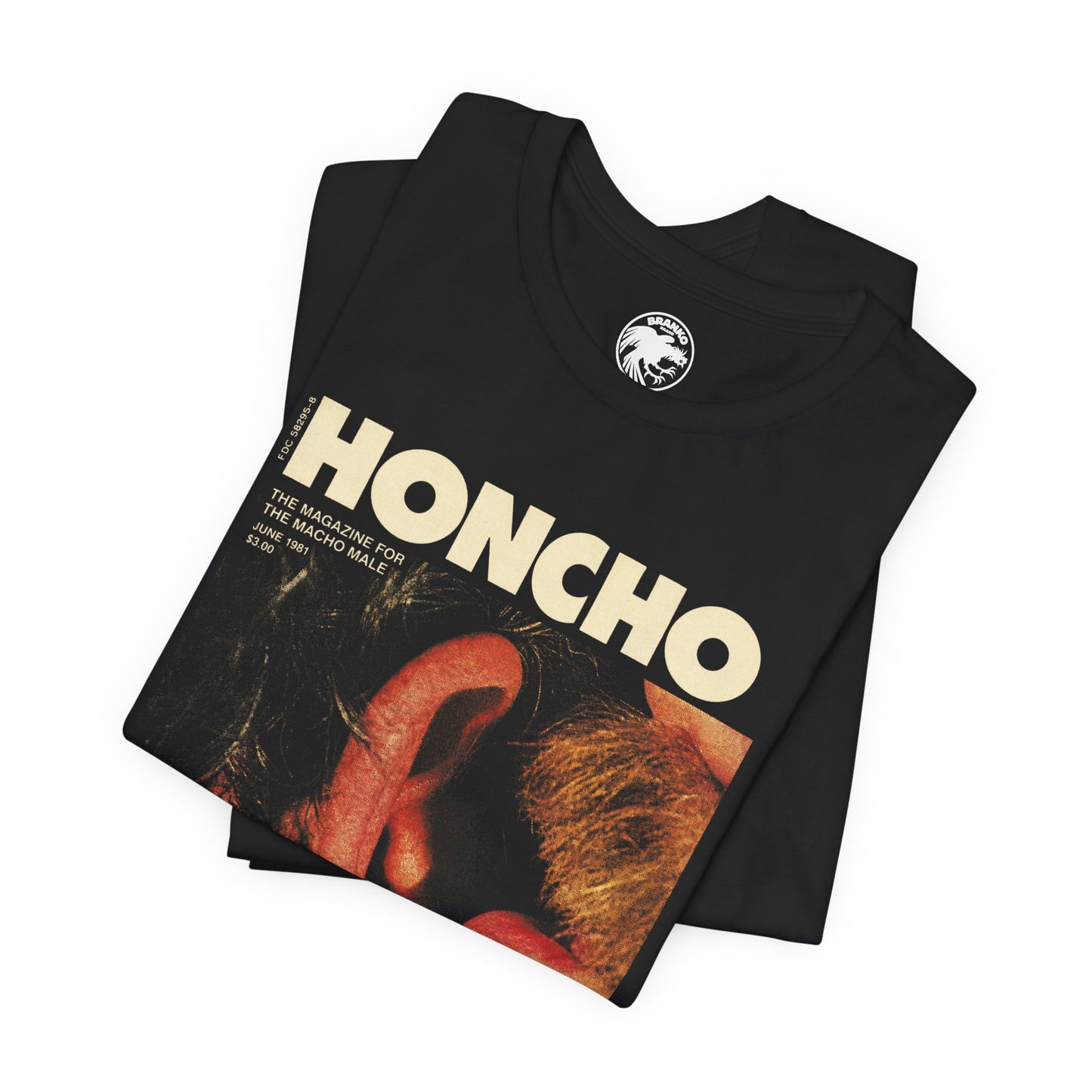 Honcho (June 1981 Cover with Vintage Print Effect/Gay Publication 1979-1992)