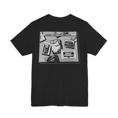 The Back Pocket (Detroit Gay Cruising Bar & Pool Hall/1980-2000/Design on Front and Back)