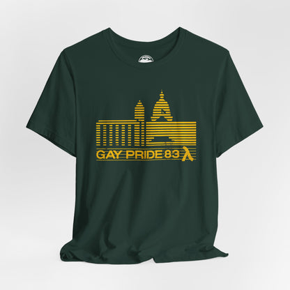 DC Gay Pride 1983 (Replica Washington D.C. Pride Shirt)