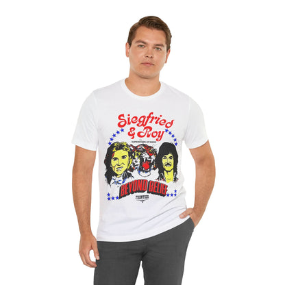 Siegfried & Roy (Replica Early 80's Souvenir Shirt/Beyond Belief/Frontier in Las Vegas)