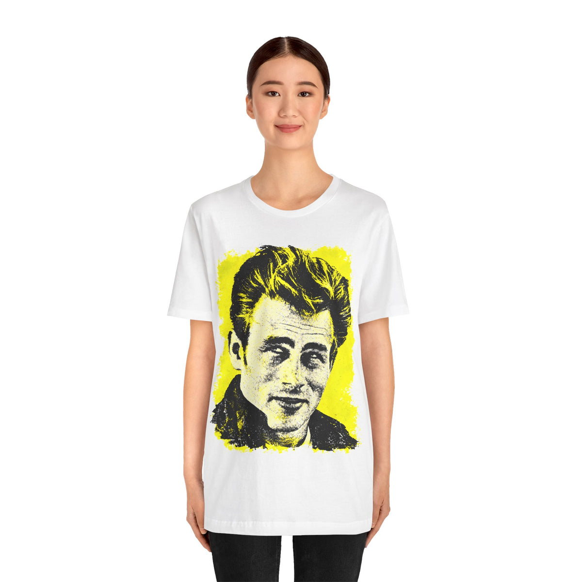 James Dean (Potrait with Vintage Punk Graphic)