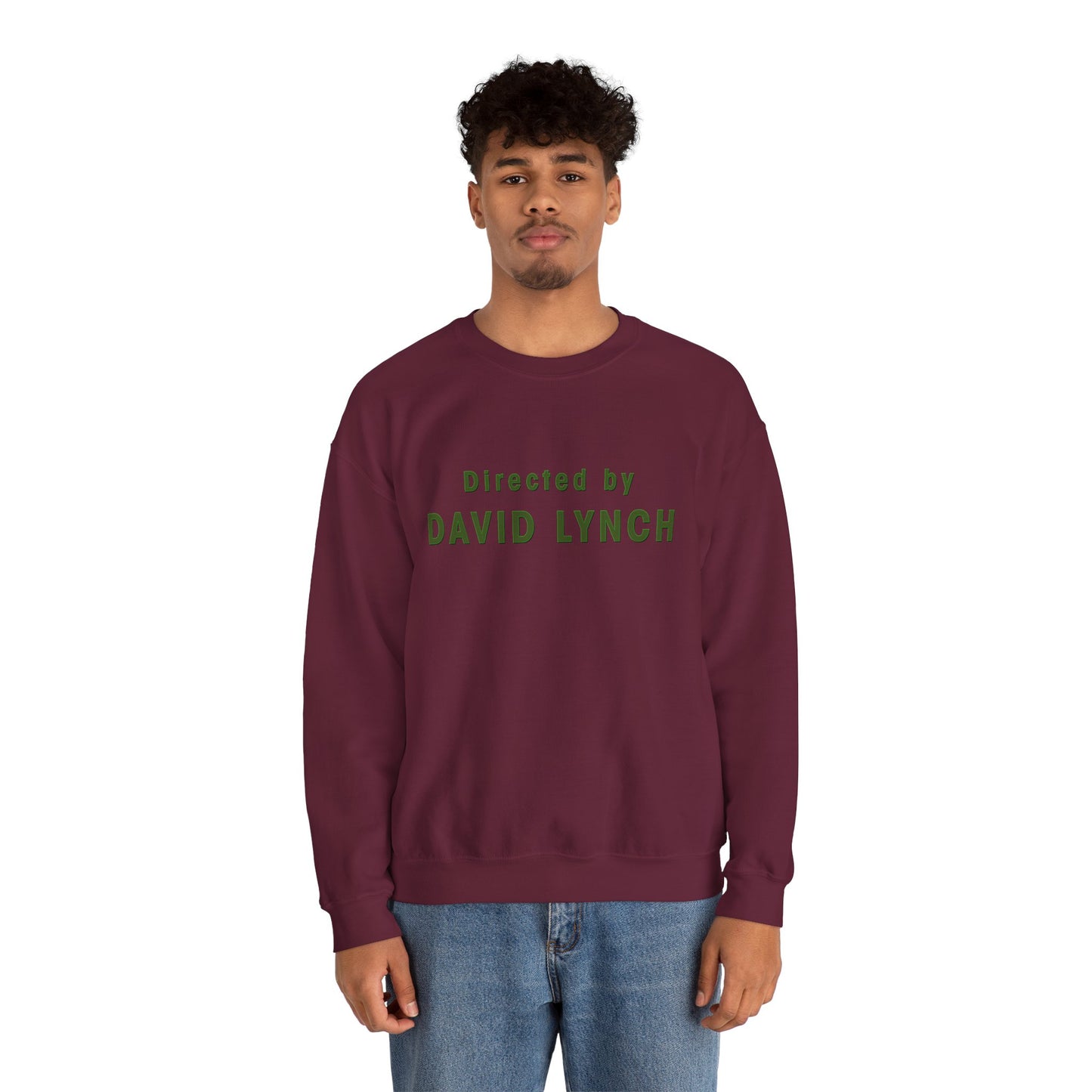 Directed by David Lynch Sweatshirt (Twin Peaks Font/David Lynch Shirt)