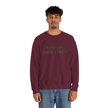 Directed by David Lynch Sweatshirt (Twin Peaks Font/David Lynch Shirt)