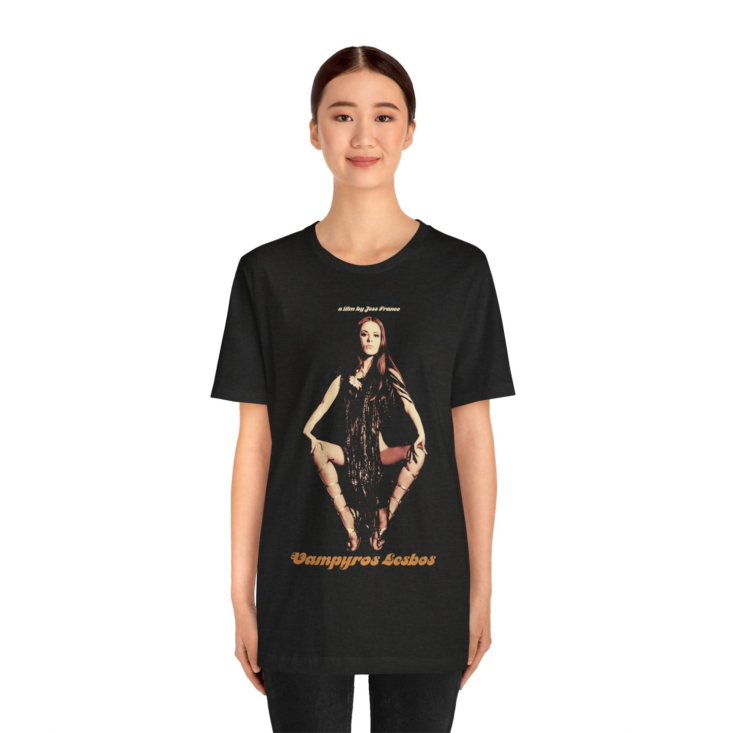 Vampyros Lesbos (Graphic with Vintage Print Effect/Soledad Miranda/Jesus Franco)
