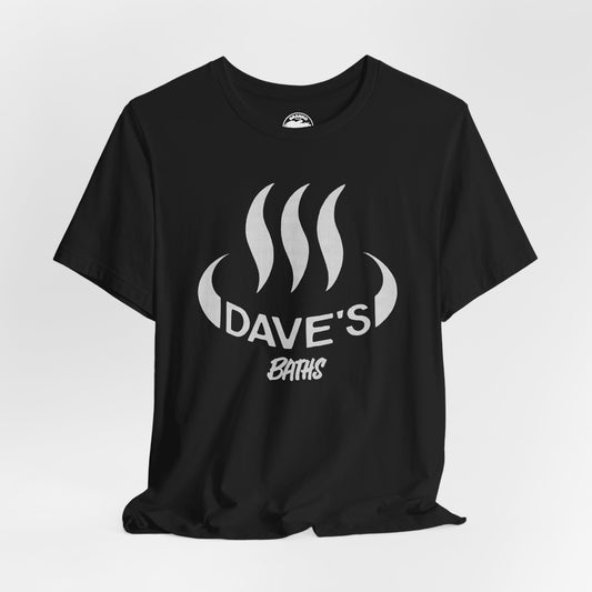 Dave's Baths (Replica Souvenir Shirt/Gay Bathhouse Chain/70's to 90's)
