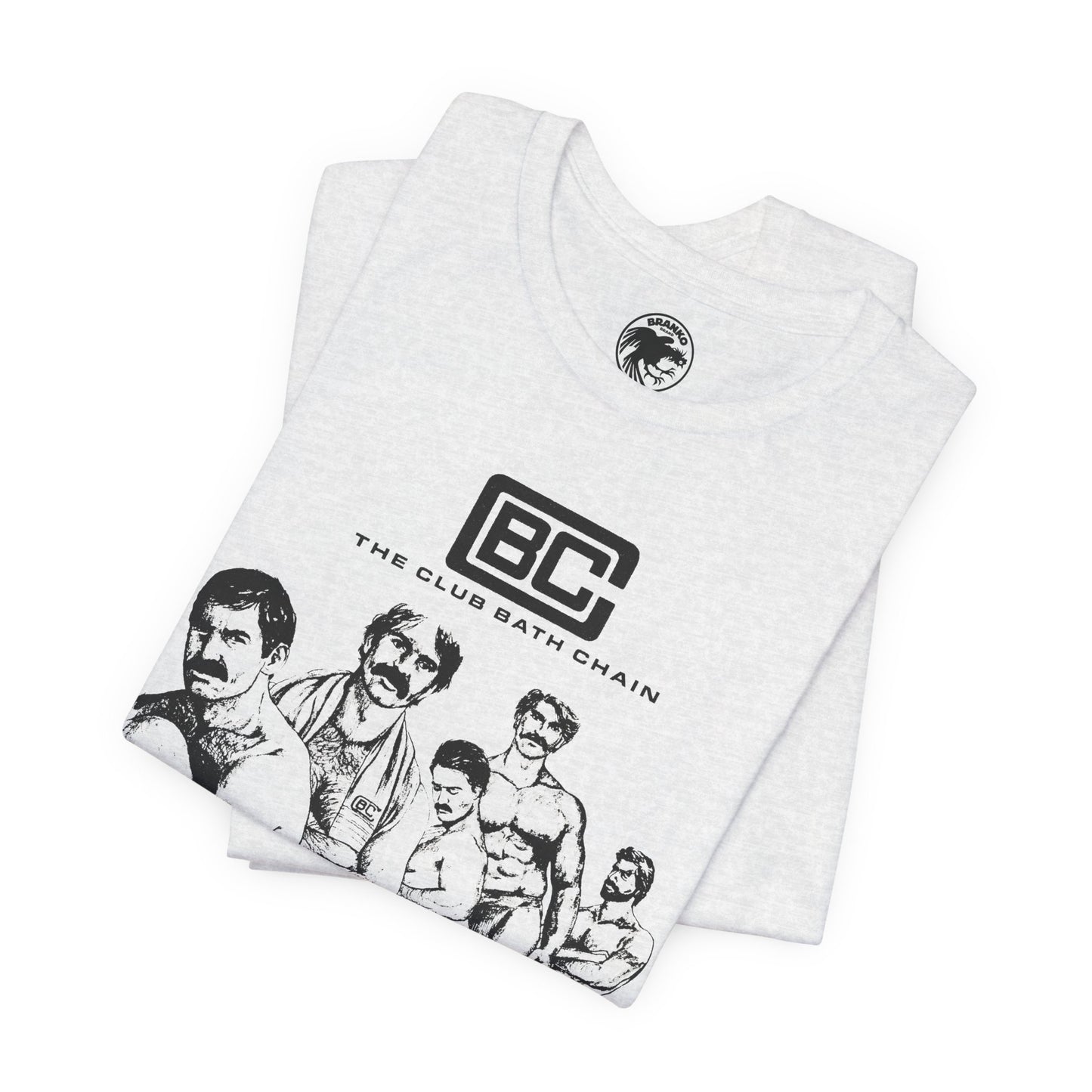 The Club Bath Chain (Replica 70's Souvenir T-Shirt/Gay Bathhouse Chain)