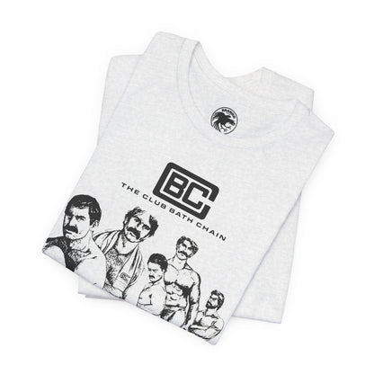 The Club Bath Chain (Replica 70's Souvenir T-Shirt/Gay Bathhouse Chain)