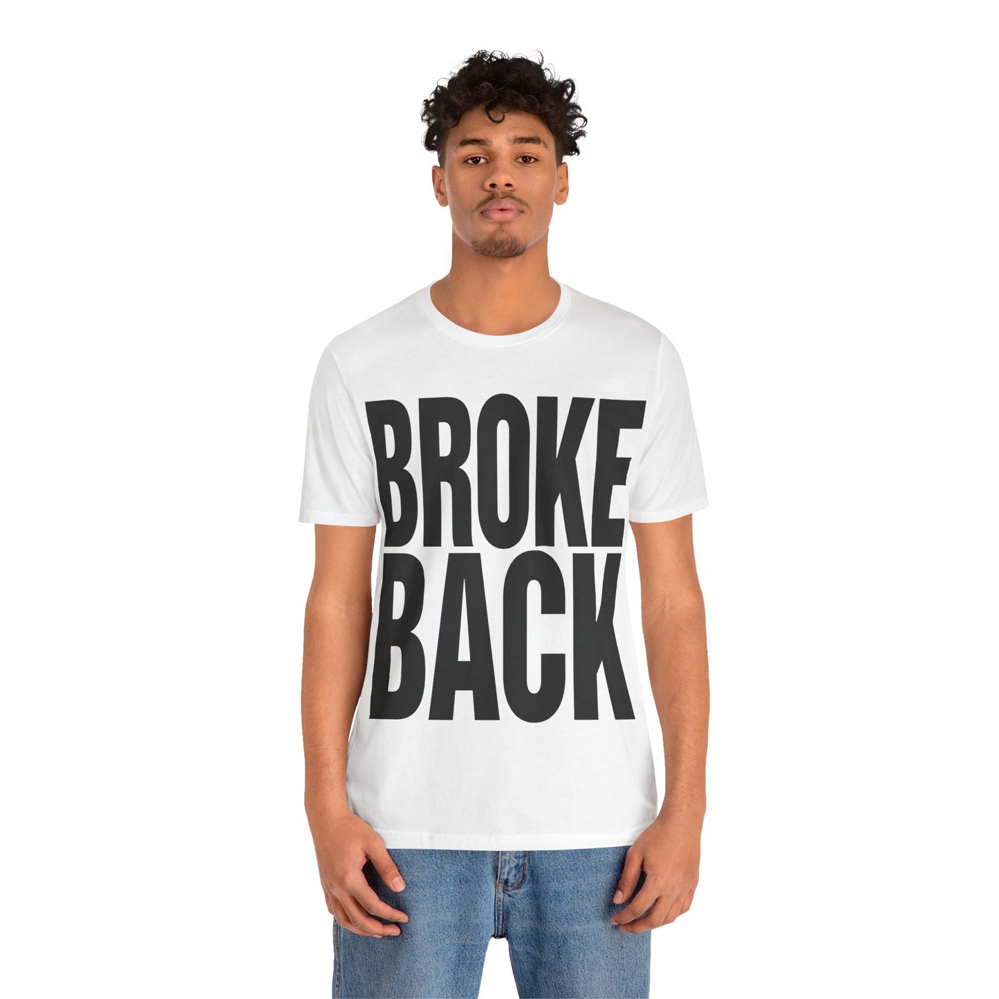 Brokeback (Katharine Hamnett Style Oversized Graphic)