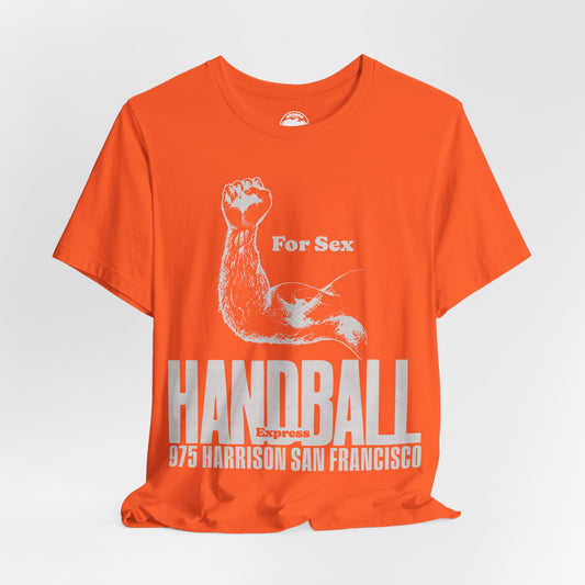 Handball Express Logo (San Francisco Gay Bathhouse and Sex Club/70's and 80's)