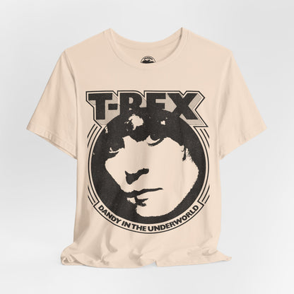 T.Rex (Replica Dandy in the Underworld Promo Shirt/Marc Bolan Shirt/T. Rex Shirt/Glam Rock)