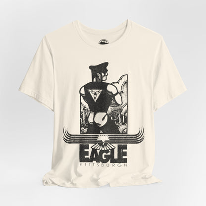 The Pittsburgh Eagle (Pittsburgh Leather Bar/Logo with Vintage Grunge Effect/1994-2012)