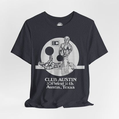 Club Austin (Replica Austin Club Bath Chain Promo Shirt/Gay Bathhouse/Club Baths Shirt)