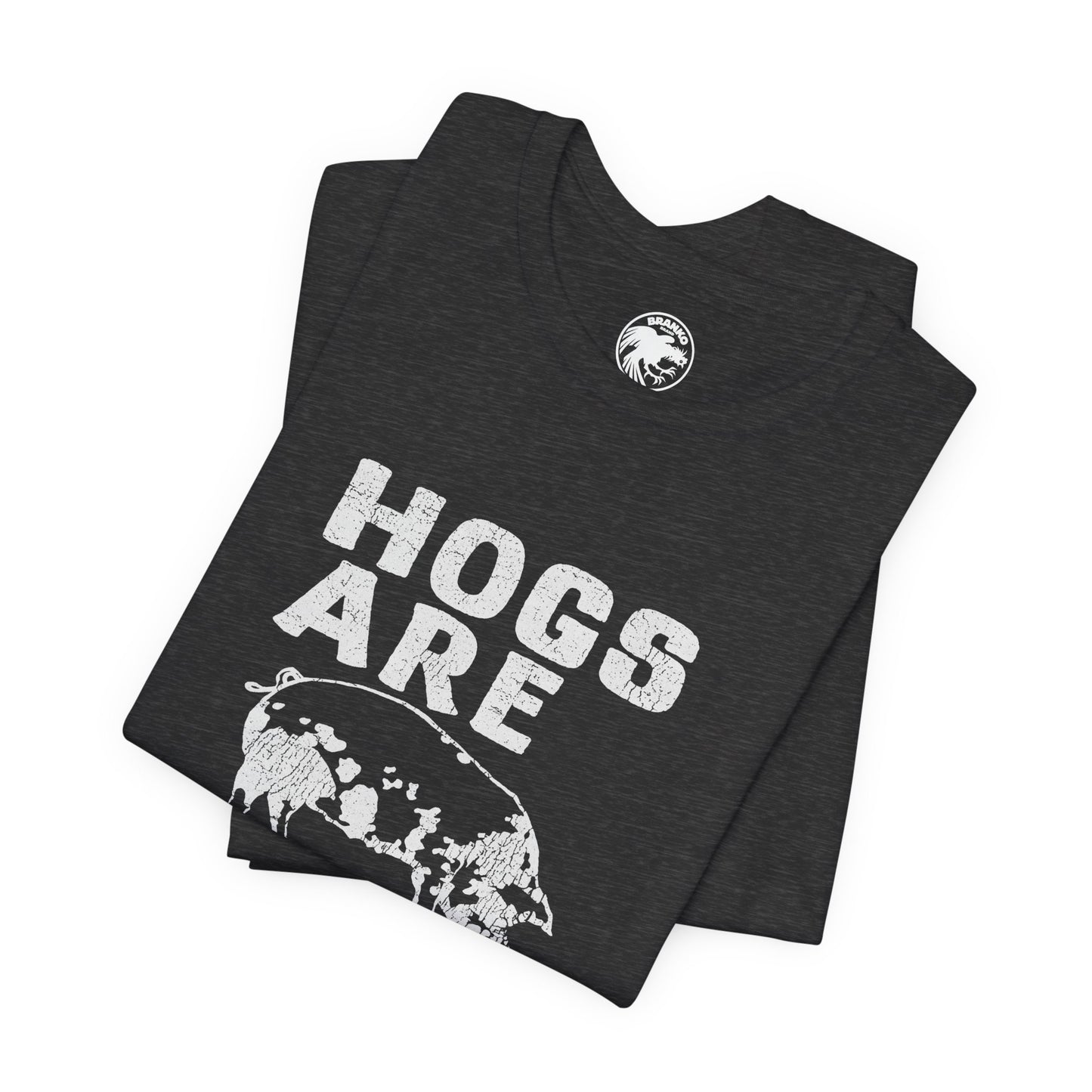 Hogs are Beautiful (Replica 70's Harley Davidson Rider Novelty Shirt)