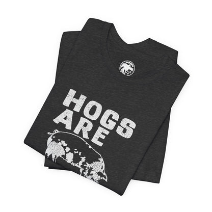 Hogs are Beautiful (Replica 70's Harley Davidson Rider Novelty Shirt)