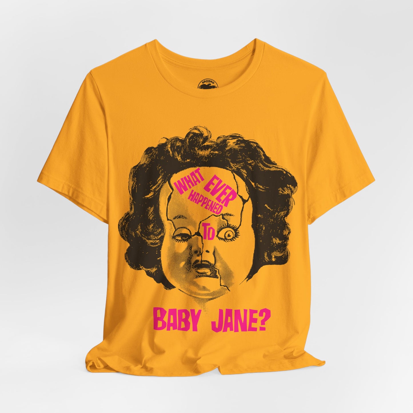 What Ever Happened to Baby Jane? (Cracked Doll Head Graphic/Bette Davis/Joan Crawford)