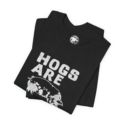 Hogs are Beautiful (Replica 70's Harley Davidson Rider Novelty Shirt)