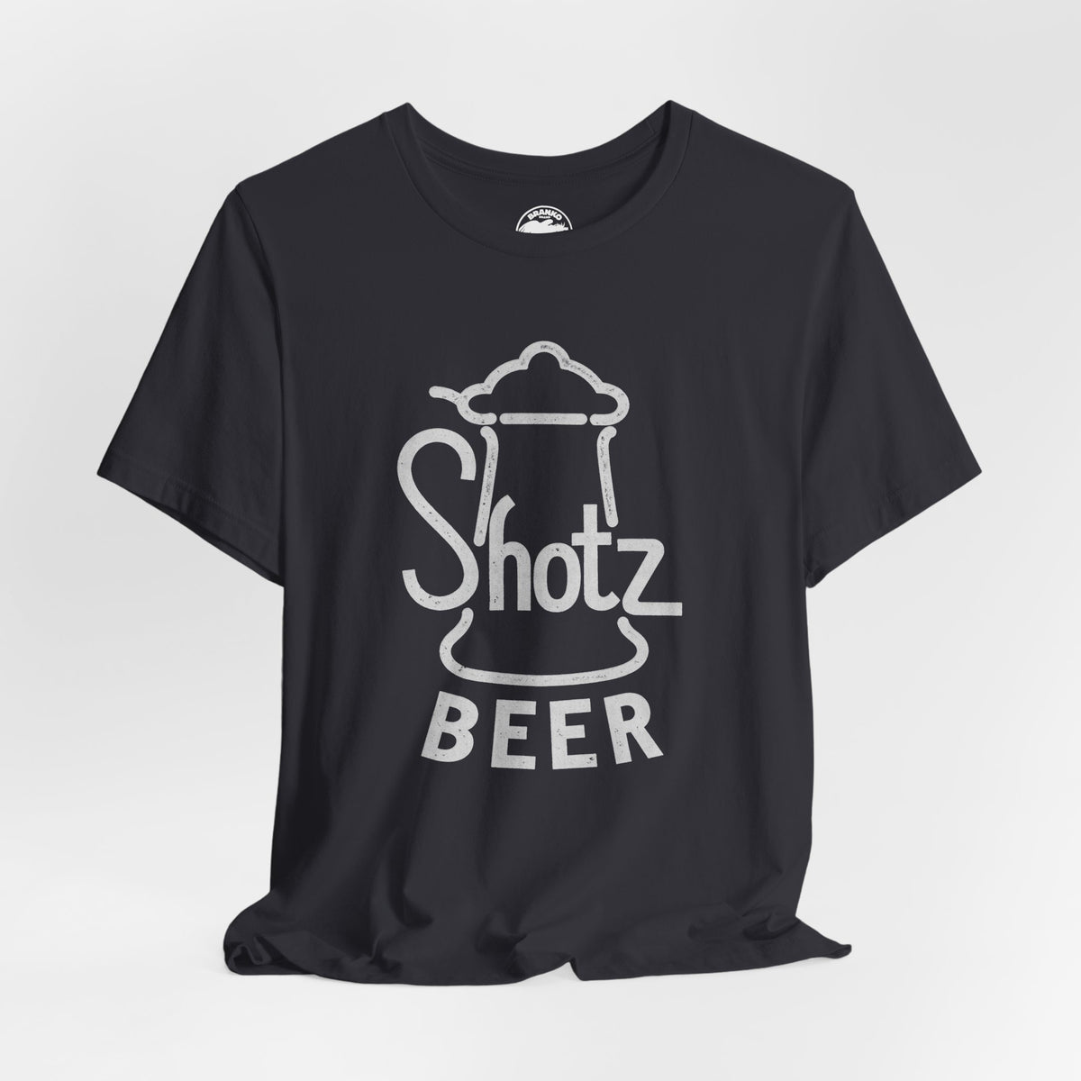 Shotz Beer (Logo with Vintage Print Effect/Laverne & Shirley)