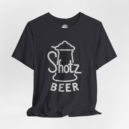 Shotz Beer (Logo with Vintage Print Effect/Laverne & Shirley)